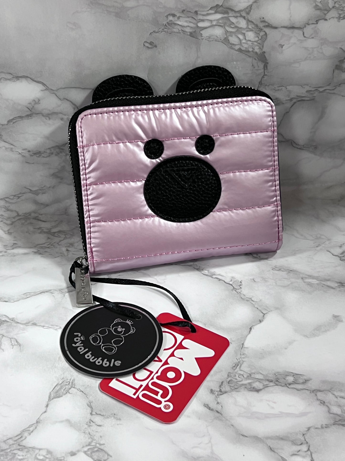 Portafoglio Pink Royal Bubble