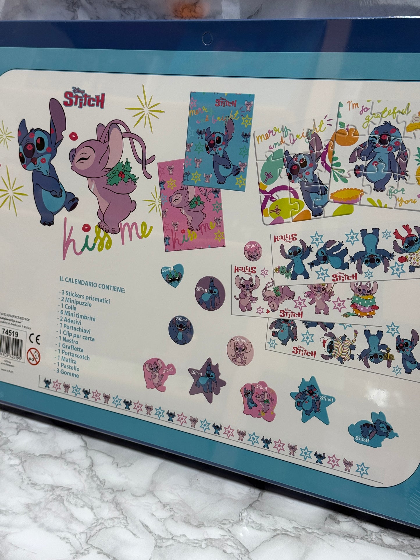 Calendario Dell'Avvento Stitch