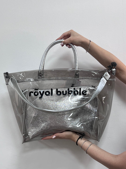 Beach Bag Silver