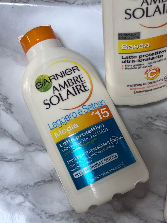 Latte protettivo SPF 15 Garnier
