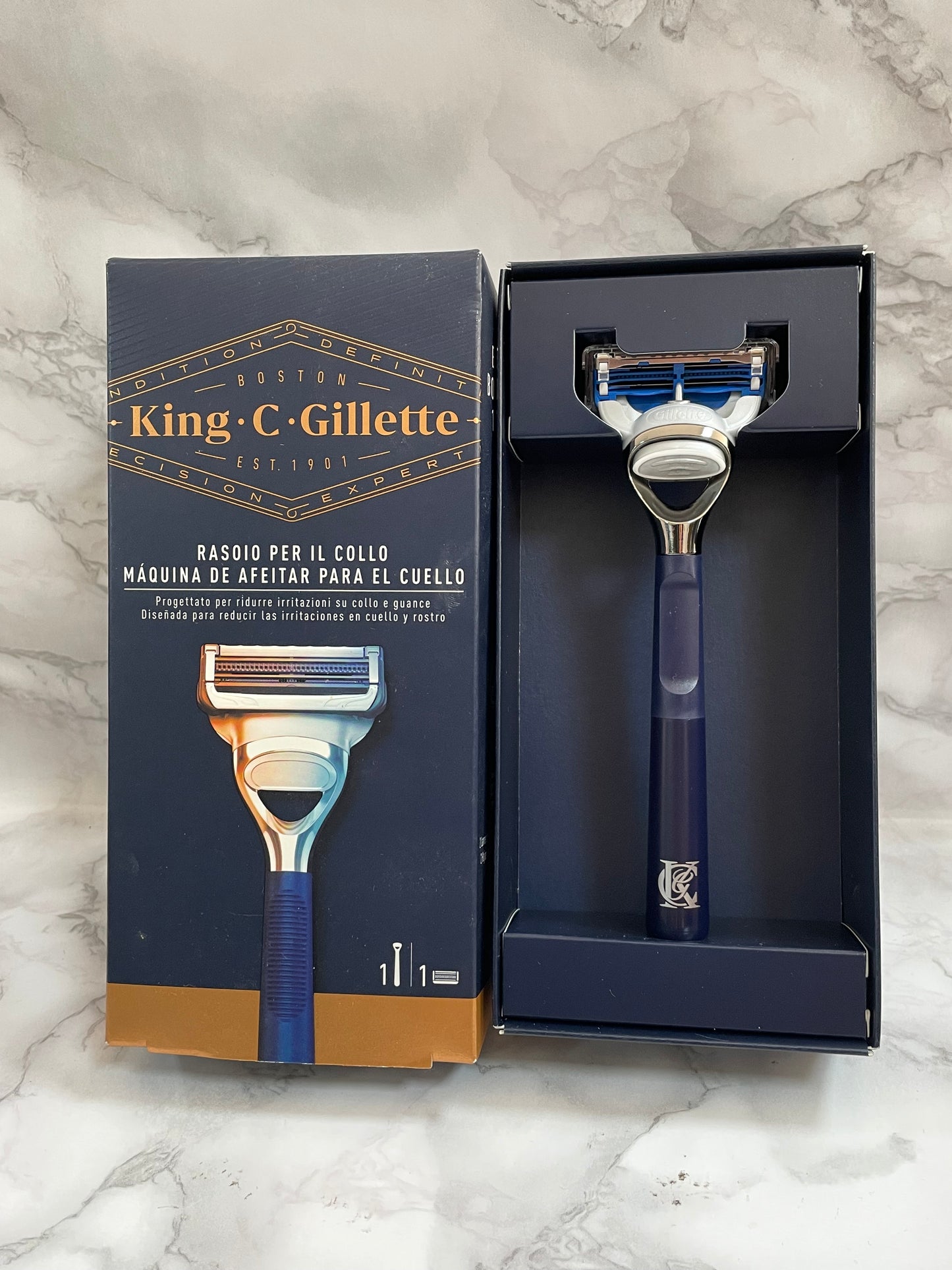 Rasoio per il collo King-C-Gillette