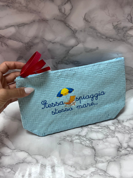 Pochette Stessa Spiaggia, Stesso Mare