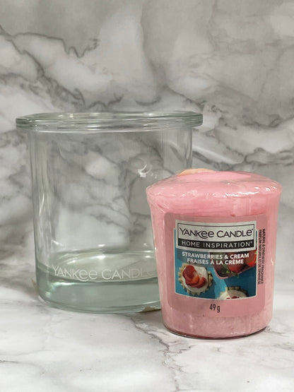 Yankee Candle Panna&Fragole XS