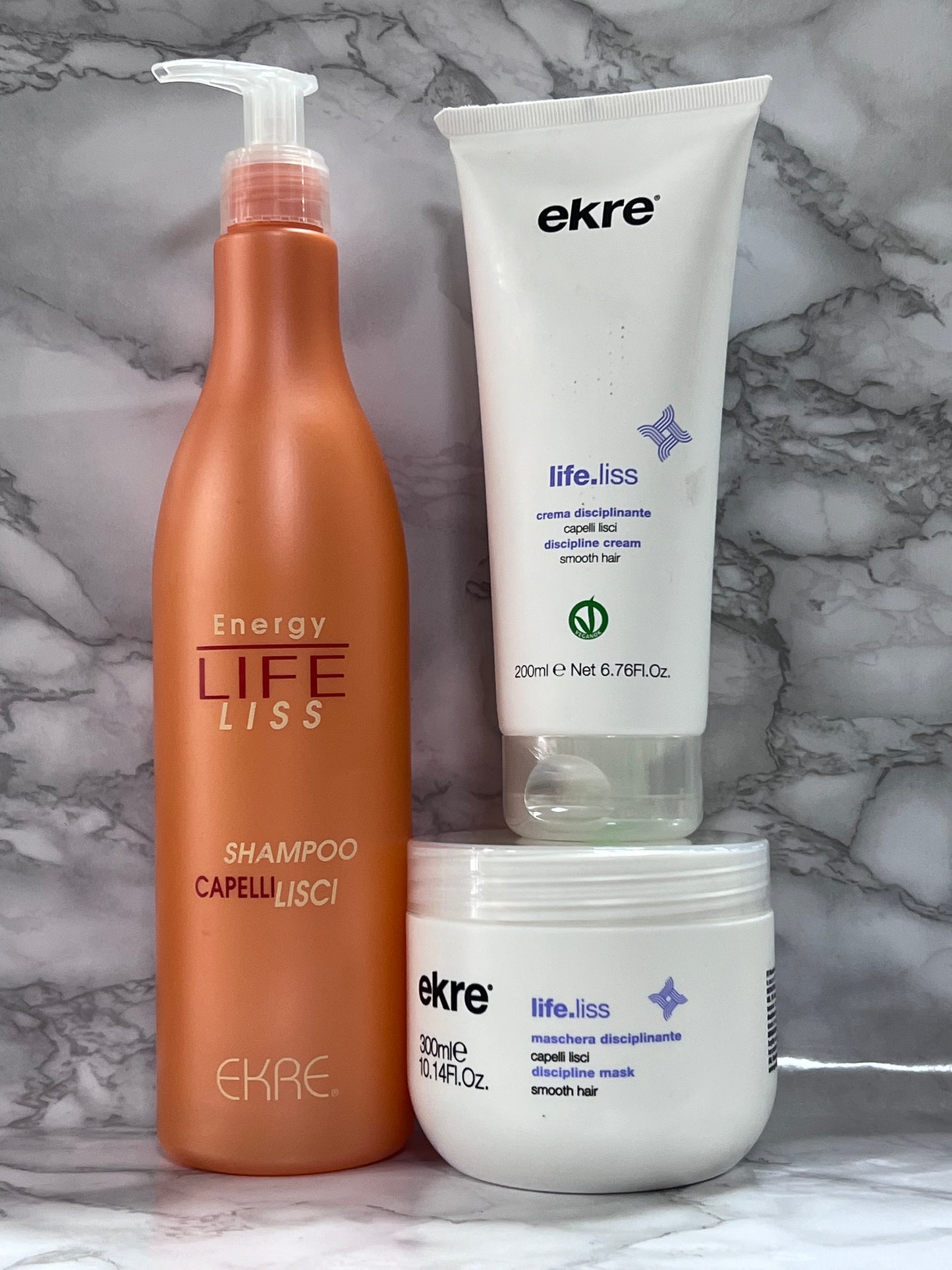 Shampoo Capelli Lisci Ekre