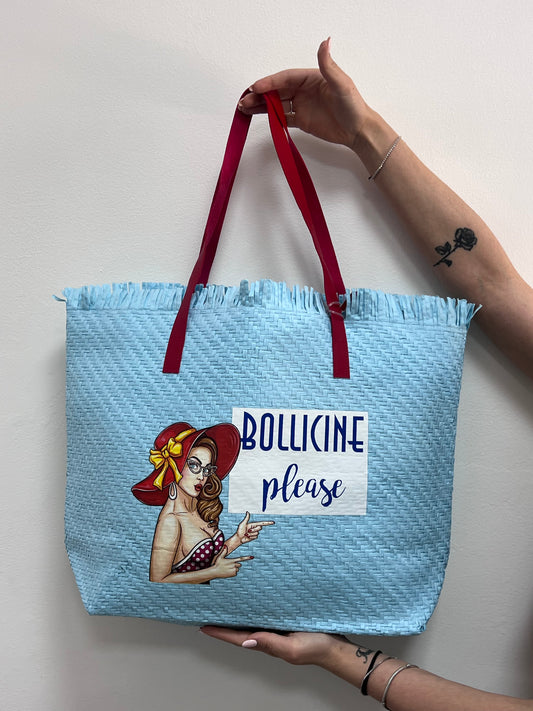 Borsa Mare Bollicine Please