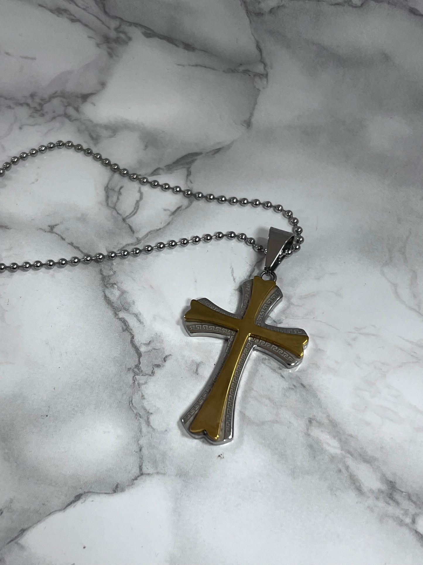 Collana Cross Big