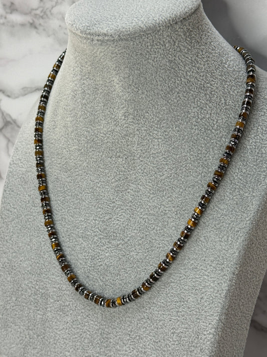 Collana Pietre Marroni