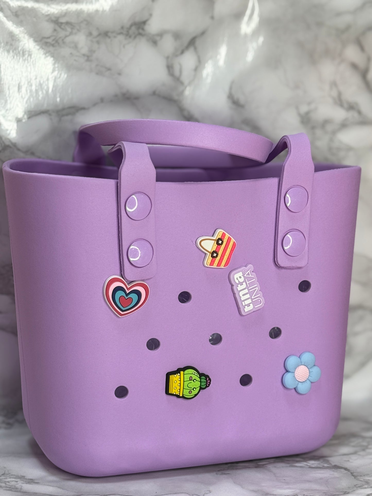 Mini Tote Bag Tinta Unita