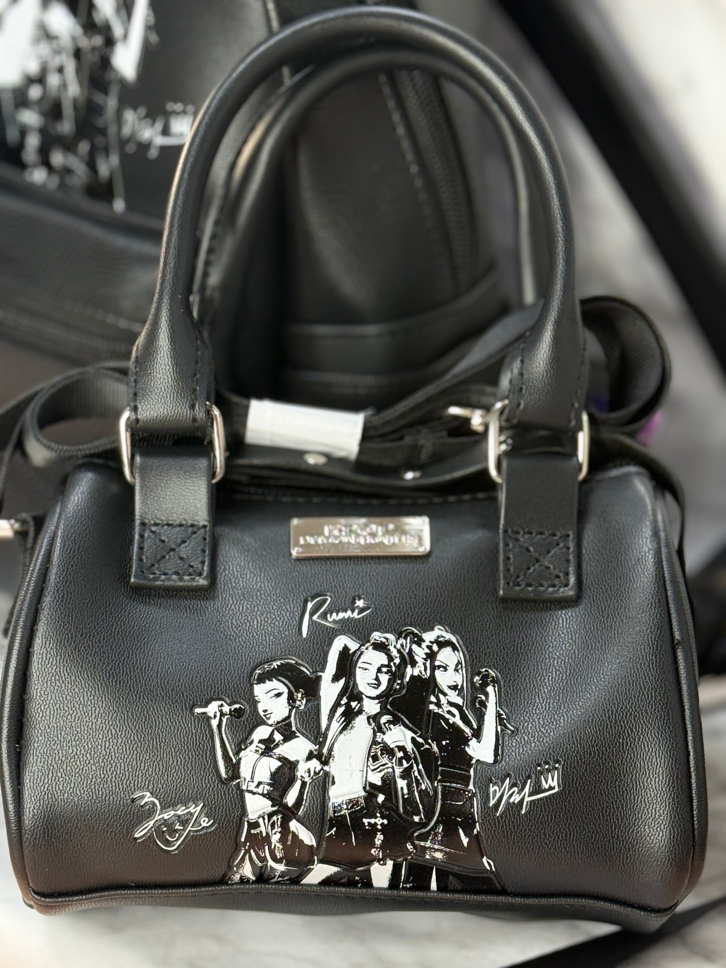 Mini Handbag K-Pop Demon Hunters Nero/Bianco