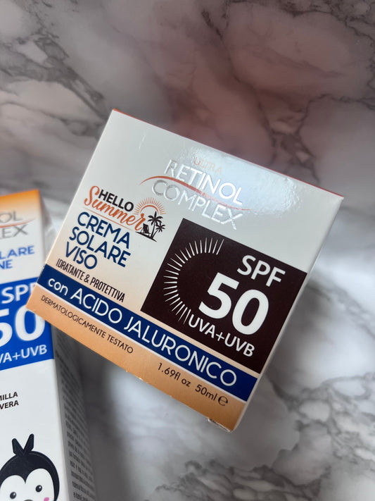 Crema Solare Viso SPF 50